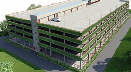 Construction of multi-level car parking for 222 parking places